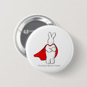Super Bunny Ronde Button 5,7 Cm (Voorkant /achterkant)
