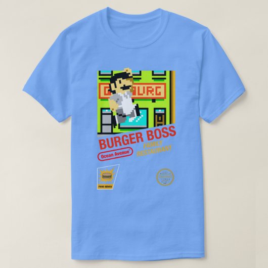 Super Burger Boss T-shirt (Design voorkant)