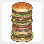 Super Burger Sticker (Voorkant)