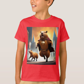 Super Cappy & zijschop T-shirt