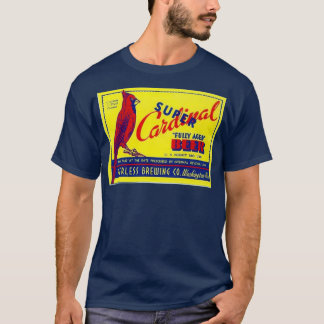 Super Cardinaal Beer T T-shirt