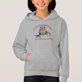 Super Cat Brand Hoody voor Vrouwen