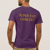 SUPER CAT CROCHET T-SHIRT (Achterkant)