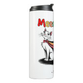 Super Cat Meewow – Rainbow Cape Pride Cat Thermosbeker (Gedraaid links)