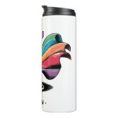 Super Cat Meewow – Rainbow Cape Pride Cat Thermosbeker (Geroteerd rechts)