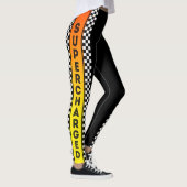 Super Charged Racing Decor op Leggings (Rechts)