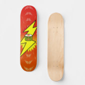 Super Charged Sushi - - Gepersonaliseerd Persoonlijk Skateboard (Voorkant)