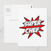 Super Chef Briefkaart (Voorkant / Achterkant)