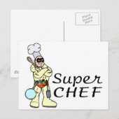 Super Chef Briefkaart (Voorkant / Achterkant)