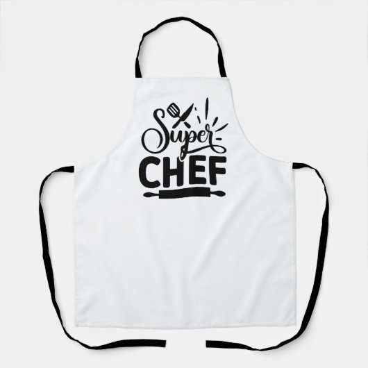 Super Chef Keuken Schort met Gereedschap (Voorkant)