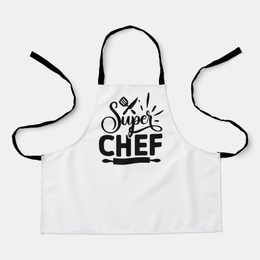 Super Chef Keuken Schort met Gereedschap (Voorkant)