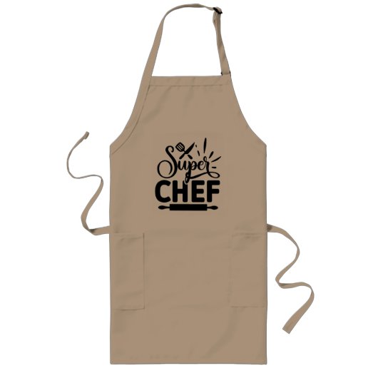 Super Chef Keuken Schort met Gereedschap (Voorkant)