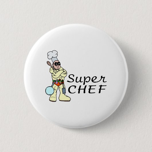 Super Chef Ronde Button 5,7 Cm (Voorkant)
