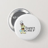 Super Chef Ronde Button 5,7 Cm (Voorkant /achterkant)