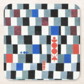 Super Chess, Paul Klee Kartonnen Onderzetters (Voorkant)