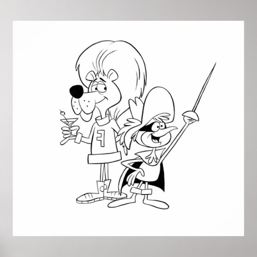 Super Chicken Fred Poster (Voorkant)