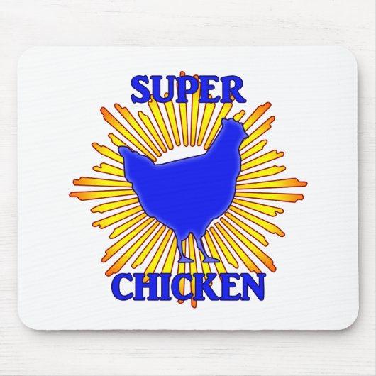 Super Chicken Muismat (Voorkant)