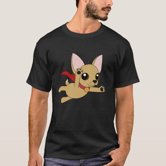 Super Chihuahua T-shirt (Voorkant)