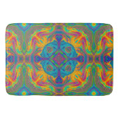 Super Colorful Fun Abstract Badmat (Voorkant)