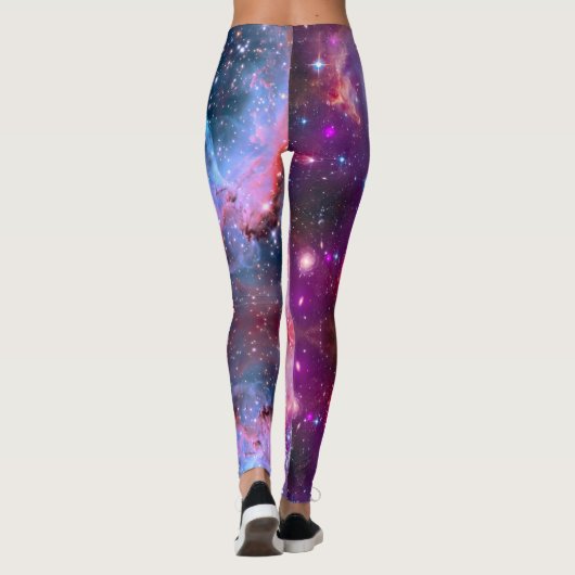 Super Colorful Galaxy Leggings (Achterkant)