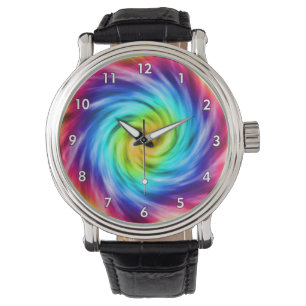 Super Colorful Whirlpool Horloge