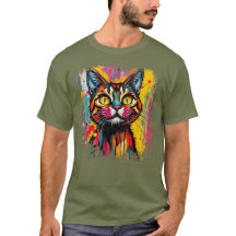 Super comfortabel favoriete kat T-shirt