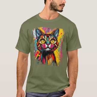 Super comfortabel favoriete kat T-shirt