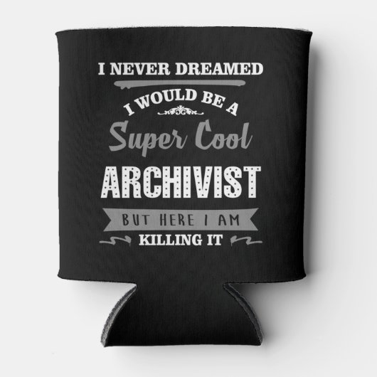 Super Cool Archivist Blikjeskoeler (Voorkant)