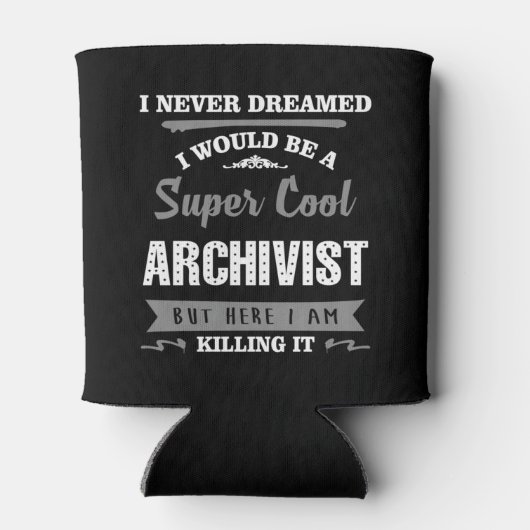 Super Cool Archivist Blikjeskoeler (Achterkant)