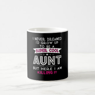 Super Cool AUNT doodt het! Koffiemok
