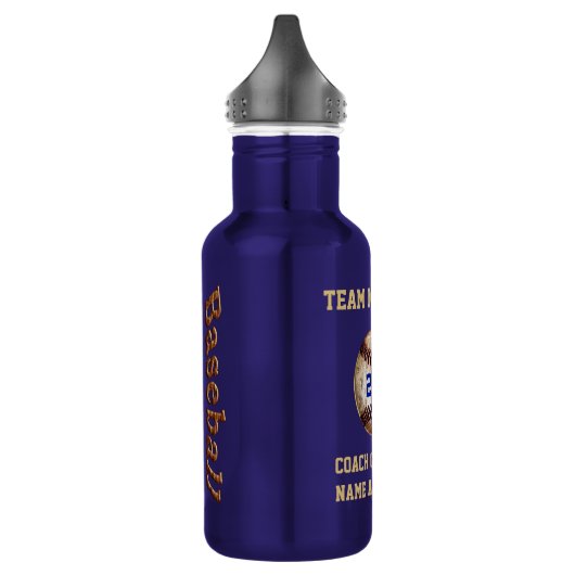 Super Cool  Baseball Gifts PERSONALIZED Waterfles (Links)