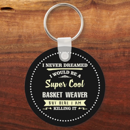 Super Cool Basket Weaver Sleutelhanger (Voorkant)