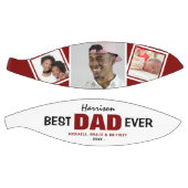 Super Cool 'BEST DAD EVER' Foto en naam Basketbal (Panelen)