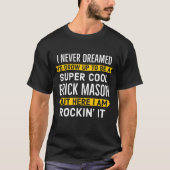 Super Cool Brick Mason Gift T-shirt (Voorkant)