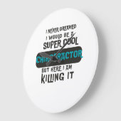 Super Cool Chiropractor Grote Klok (Hoek)