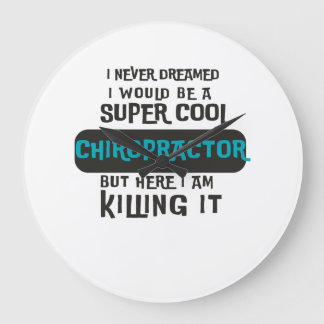 Super Cool Chiropractor Grote Klok