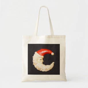 Super Cool Classic Round Santa Claus Canvas tas