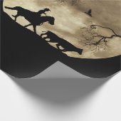 Super Cool Country Westerne Cowboy Cadeaupapier (Hoek)