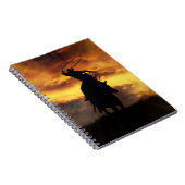 Super Cool Cowboy and Steer Horse Roping Notitieboek (Rechterzijde)