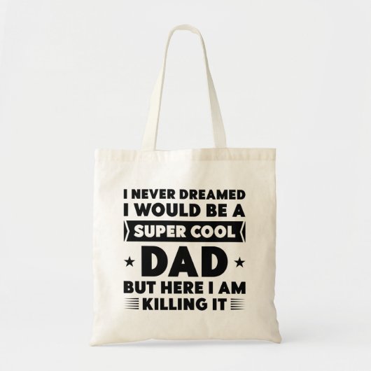 Super Cool Dad Tote Bag (Voorkant)