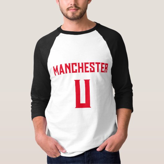 Super cool fan design for all ManU fans T-shirt (Voorkant)