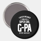 Super Cool G-Pa | Grootvader Gift Magneet (Voorkant / Achterkant)