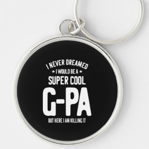 Super Cool G-Pa   Grootvader Gift Sleutelhanger