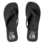 Super Cool G-Pa | Grootvader Gift Teenslippers (Voetbed)