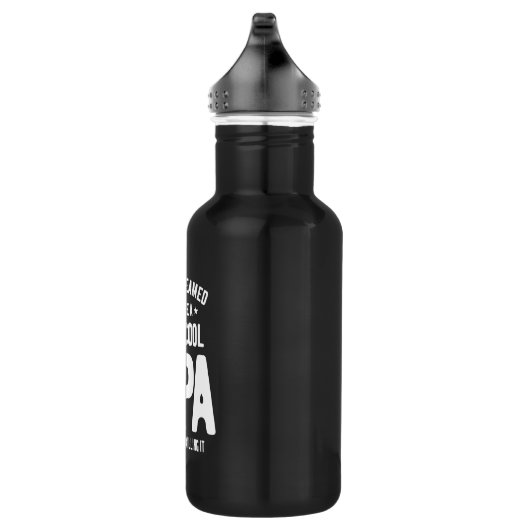 Super Cool G-Pa | Grootvader Gift Waterfles (Rechts)