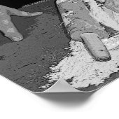 Super Cool Griller Food Poster! Poster (Hoek)