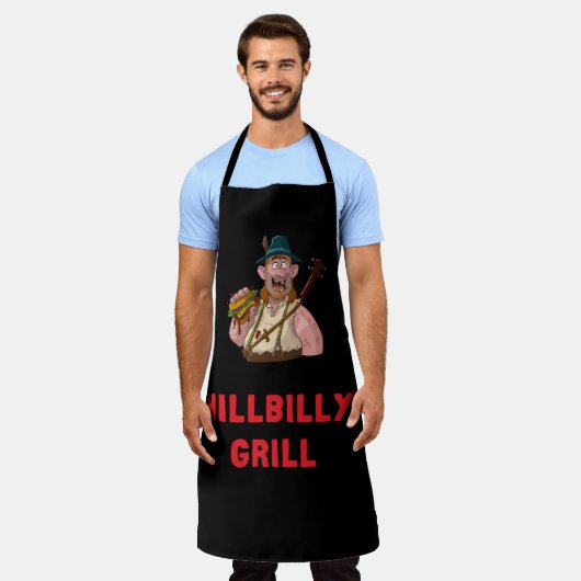 Super Cool Hill Billy Grill Denmark Schort. Schort (Gedragen)