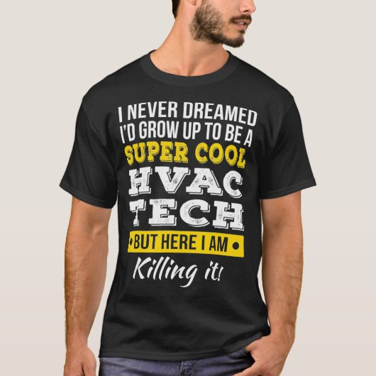 Super Cool HVAC Tech Grappig cadeau T-shirt (Voorkant)