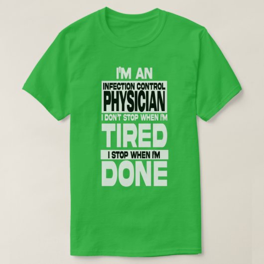 Super Cool Infection Control Physician Gift 1 T-shirt (Design voorkant)
