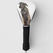 Super Cool Irish Wolfhound Dog Golfheadcover (Voorkant)